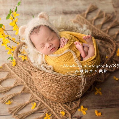 Newborn Photography  Props  Wrap Baby Blanket Soft Stretchab