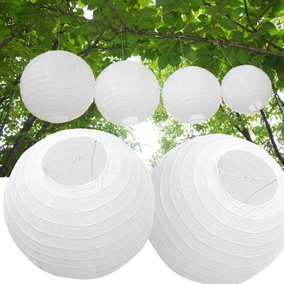 25/30cm Chinese Round Paper Lanterns Ball For Wedding Party