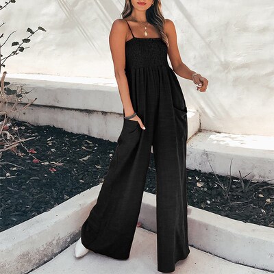 2025 Womens Solid lor Sling Pleated Casual Fashion mmuter H