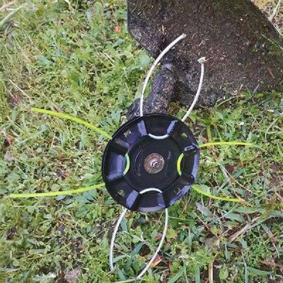 Steel Lawn Mower Head Free 4 Lines Replacement