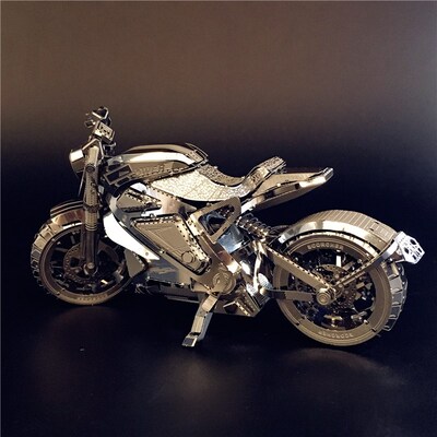 3D Vengeance Motorcycle Model Metal Assembly DIY Puzzle Toys