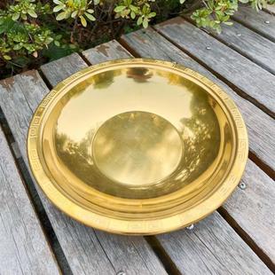 沃盥礼器舀水匜木质金勺净手金盆汉式婚礼道具传统中式用品洗手礼