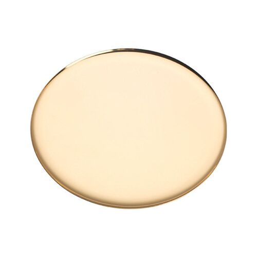 Stainless Steel Round Metal Tray Snack Fruit Tea Tray Cosmet