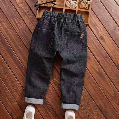 Kids Boy Jeans Fall Spring Children Denim Trousers Baby Boys