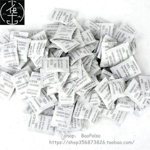 500pcs non-toxic silica gel desiccant moisture absorber bags