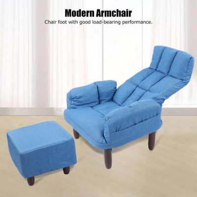 Simple Modern Armchair Set Dining Living Room Sofa Chairs wi