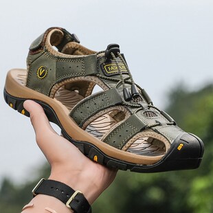 Gladiator Sandals for Men Summer Outdoor Beach Shoes Casual