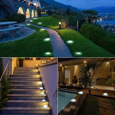 Solar Buried Light Outdoor Led Night Light Lawn Light Decora