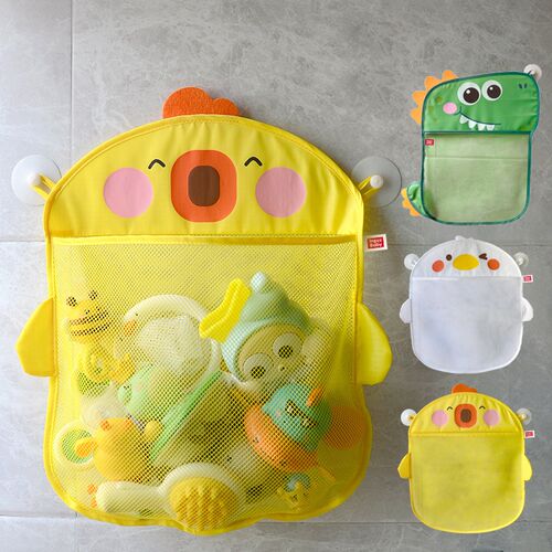 Baby Bath Toys Duck Mesh Net Toy Storage Bag Strong With Suc
