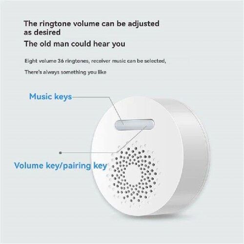 【NEW】Smart Wireless Doorbell Self-Powered Doorbell