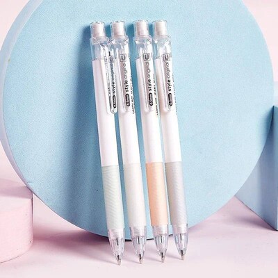 4PCS/set Mechanical Pencils Pens Pencil Stationary School Su
