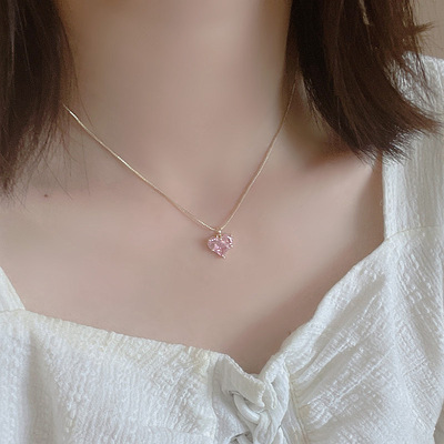 2023 New Fashion rend Unique Design Elegant cate Pink Love Z