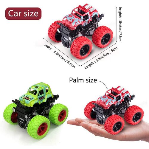 Pull Back Toy Car Double-Sided pull back Four-wheel off-road