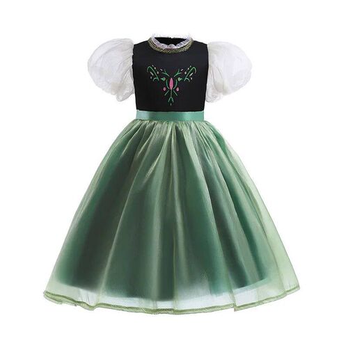 Fantasia Girl Puff Sleeve Anna Princess Party Dress