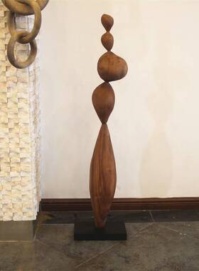 厂家销售会黑色件碳化木质摆售中心别墅客厅书房NUE客室玄关销艺