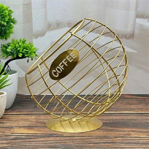 Efficient Coffee Storage Rack Espresso Pods Iron Art