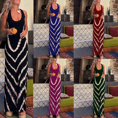 Independent Station Sexy Variety Print Backless Cross-over D