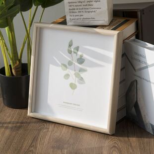 photo 相框 Nordic wooden picture frames square simple frame