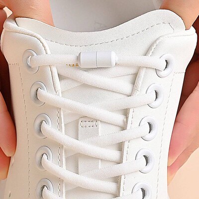 Elatic No Tie Shoelace Semicircle Shoe Lace For Kid and Adul