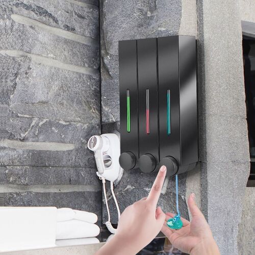 420ML Wall Mounted Bathroom Liquid Soap Dispenser Washing L
