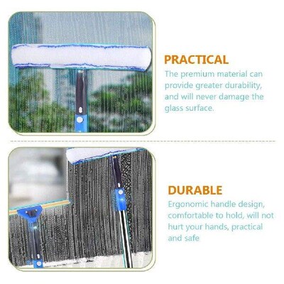 Glass Cleaning Scraper Extendable Window Squeegee
