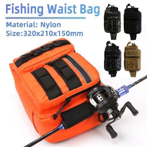 Fishing Fanny Pack Fishing Tackle Bag Multifunctional