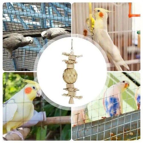 Cage Toys For Parrot Bite Resistant Cage Wooden Bs