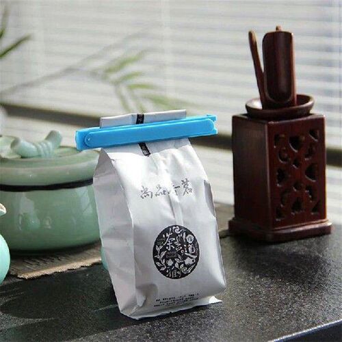 200pcs Home Kitchen Plastic Candy Color Slender Sealing