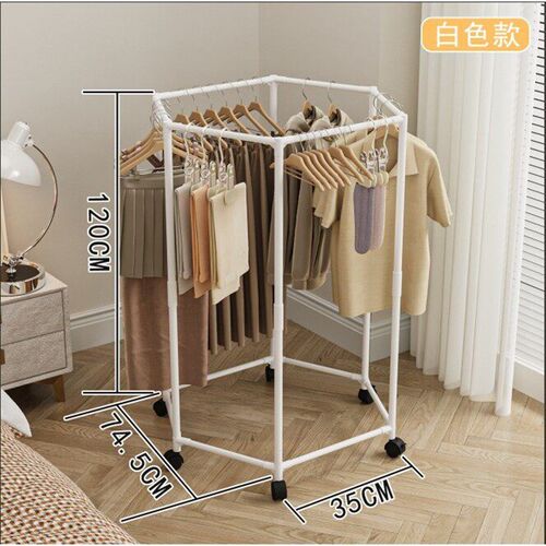 Hot Selling Hexagonal Ring Household Floor-standing Rotating