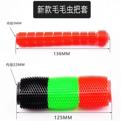 Non-slip handlebar grips, brake lever covers, and throttle a