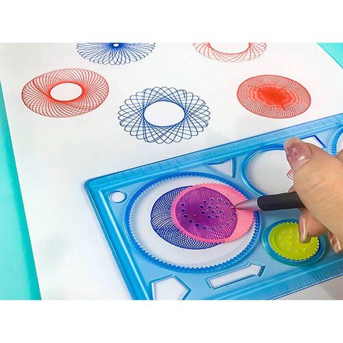 Bview Art Multifunctional Hollow Rulers Drafting Tools Schoo