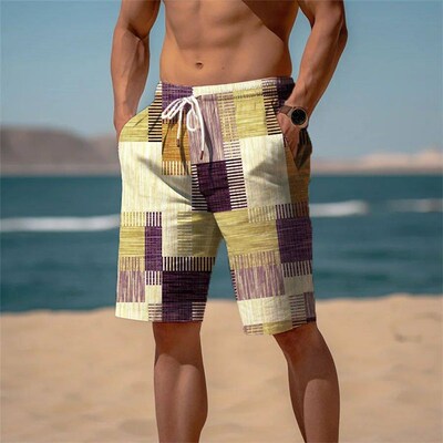 Mens Sweat Shorts Beach Shorts Terry Shorts Drawstring