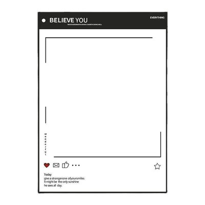 Creative Magnetic Refrigerator Message Board, Erasable Magne