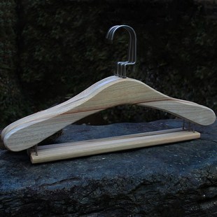 整料香樟木衣架家用衣挂实木撑子无痕不鼓包羊绒衫防虫蛀