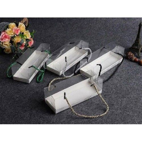 100pcs/lot 18.5cm*6.5cm*6.5cm clear transparent packing box