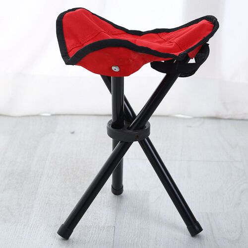 Outdoor Leisure Portable Folding Chair Three-Legged Stool Ca