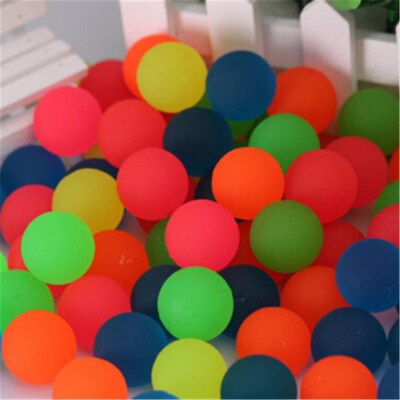 10pcs/lot Pets Toy Ball Colored Bouncing Ball Rubber Outdoor