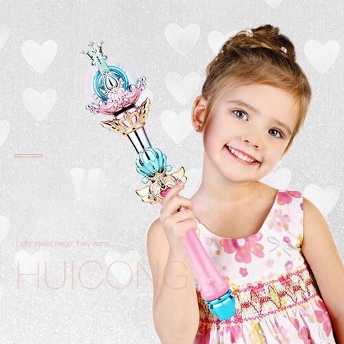 Big Size Magic Wand Fairy Wand Electric Toys With Sound Ligh
