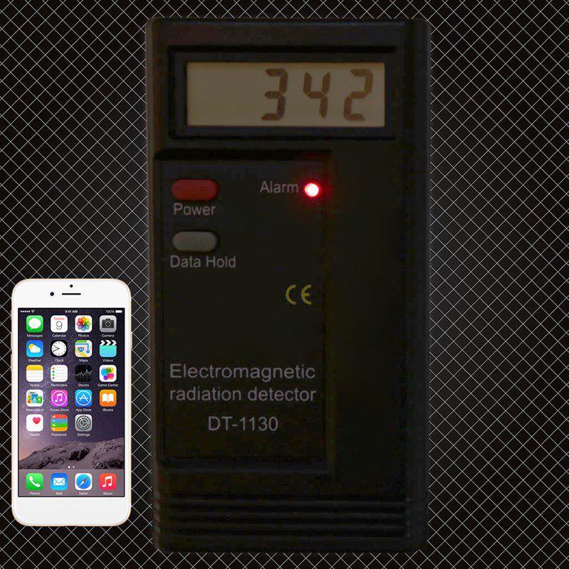 2023  ElectroRadiation Detector LCD EMF Meter Dosimeter