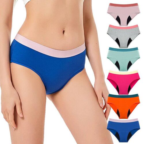 Teenagers Menstrual Panties 4-Layer Leak Proof Moderate Abso