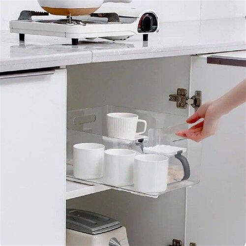 Sliding Rail Set Drawer Storage Box Sliding Rail Organizer