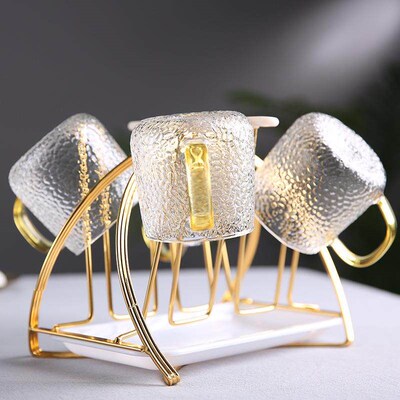 cup rack household glass shelf water asphalt stand holder