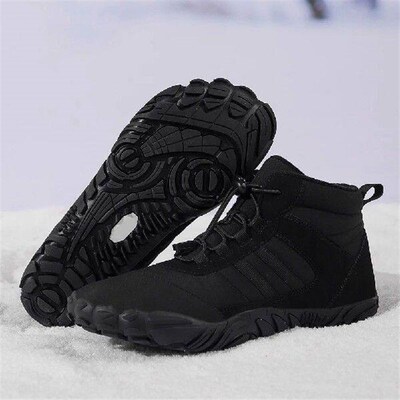 2023 Winter Booties Men Snow BareFoot Casual Shoes Outdoor