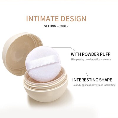 5 Colors Matte Setting Powder Face Setting Press Ball Loose