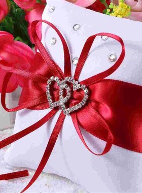 10 *10cm Ring Pillow Double Heart Decorative Throw Pillows