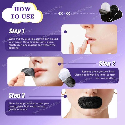 30/60/90/150/300Pcs Mouth Tape Sleeping Keep Mouth Close Pre