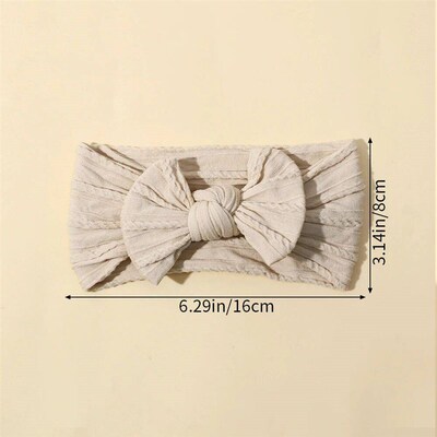 Newborn Baby Headband For Girls Elastic Knit Children Turban