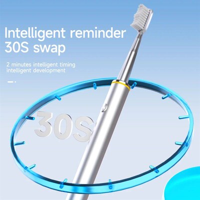 Intelligent electric toothbrush with DuPont soft hair and mu