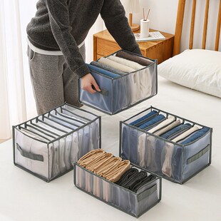 grey white black Foldable Closet Organizer Drawer Divider Or