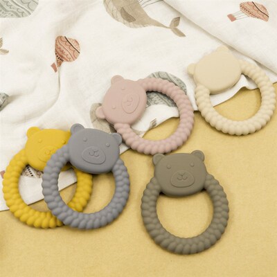 New Soft Silicone Kids Baby Teether Toys Products Creative C